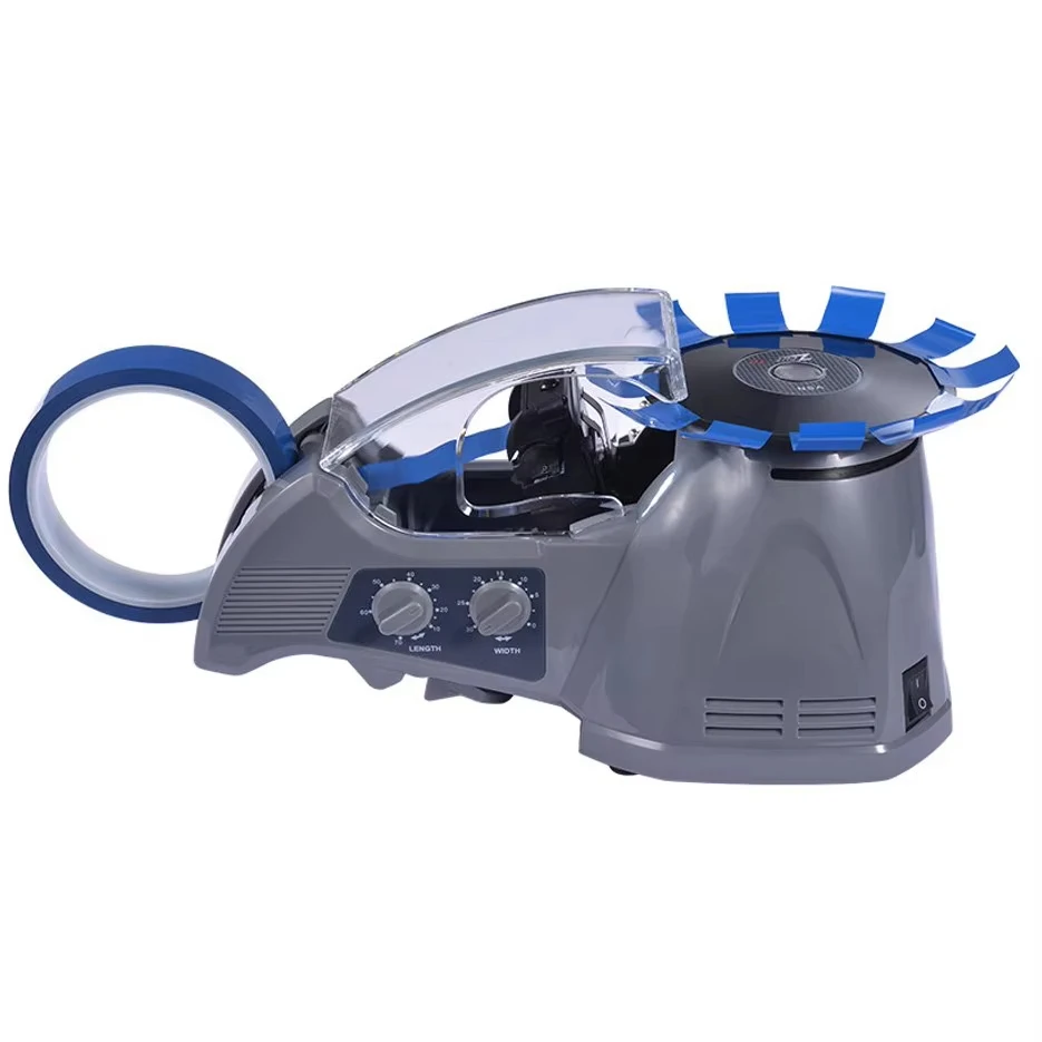 Hot Selling  Carousel Rotating Tapes Dispenser with Tape Cutting Tool Electric Automatic Packaging Machine