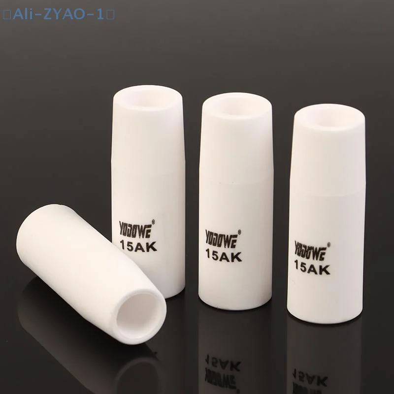 【ZYAO-1】1/5 pezzi 200A 15AK ugello di protezione stile euro tazza di protezione per saldatura ugello schermato a gas per accessori per torcia saldata