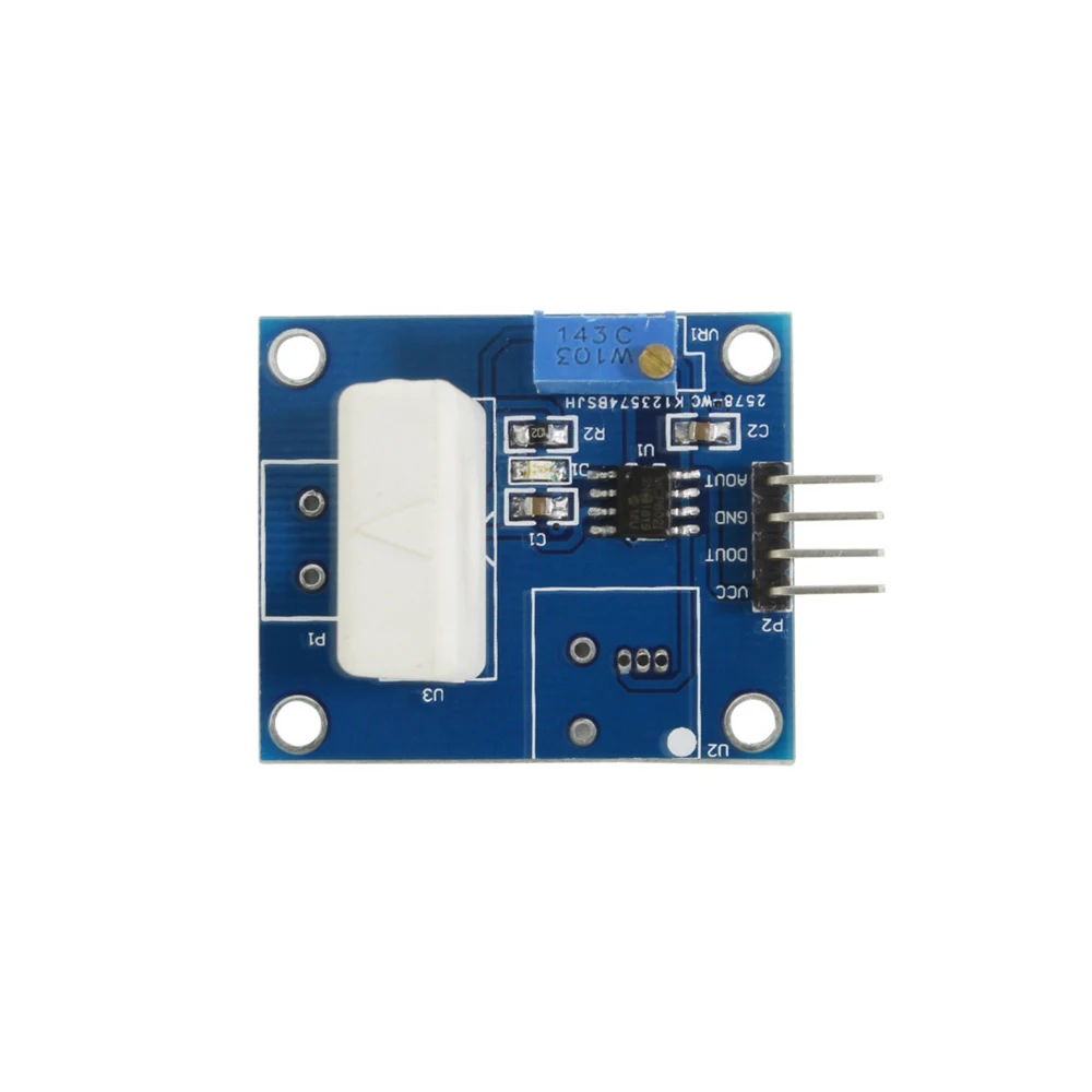 

WCS1800 Hall Current Sensor Module 35A Over-Current Protection ±35A Detection Analog Voltage TTL Output Indicator for MCU DIY