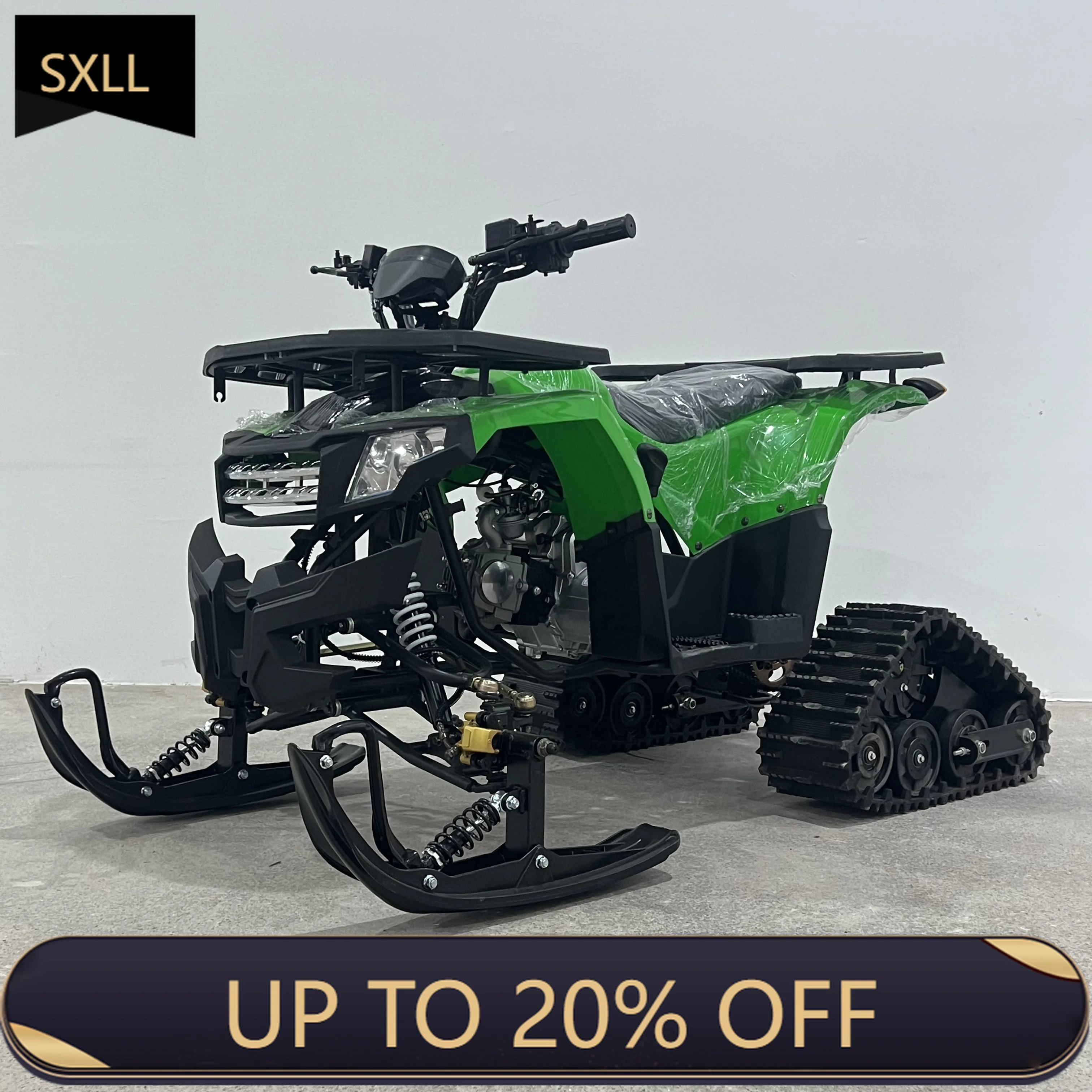 

Полностью автоматический снегоход SXLL 125cc для бездорожья с новой разработанной цепной трансмиссией 4WD 4x4.
