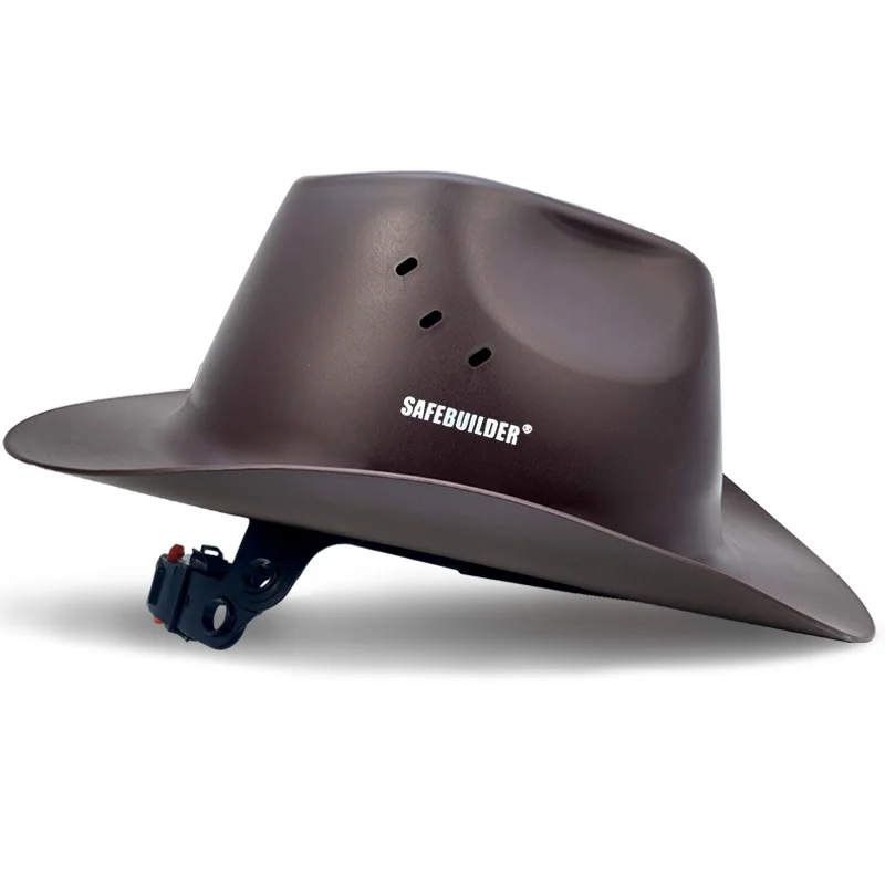 

Cowboy Hard Hat Lightweight Breathable Comfortable Helmet Outdoor Protective Safety Helmet ANSI Certified Sunshade Fashion Cap