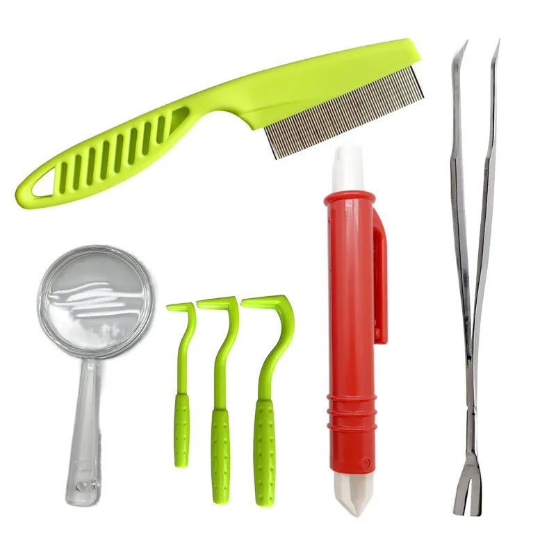 

Набор инструментов для удаления клещей для собак, блох, зонтиков, чистящий пинцет, аксессуары для ухода за домашними животными, гигиенический уход, ловушка для мух, садовая моль