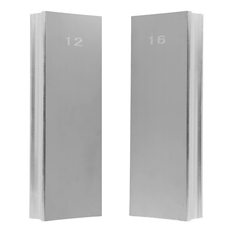 ●Two-Way Radius Sanding Block Aluminum Alloy Fret Leveling Fingerboard Luthier Tool Guitar Sanding Beam (12-16)