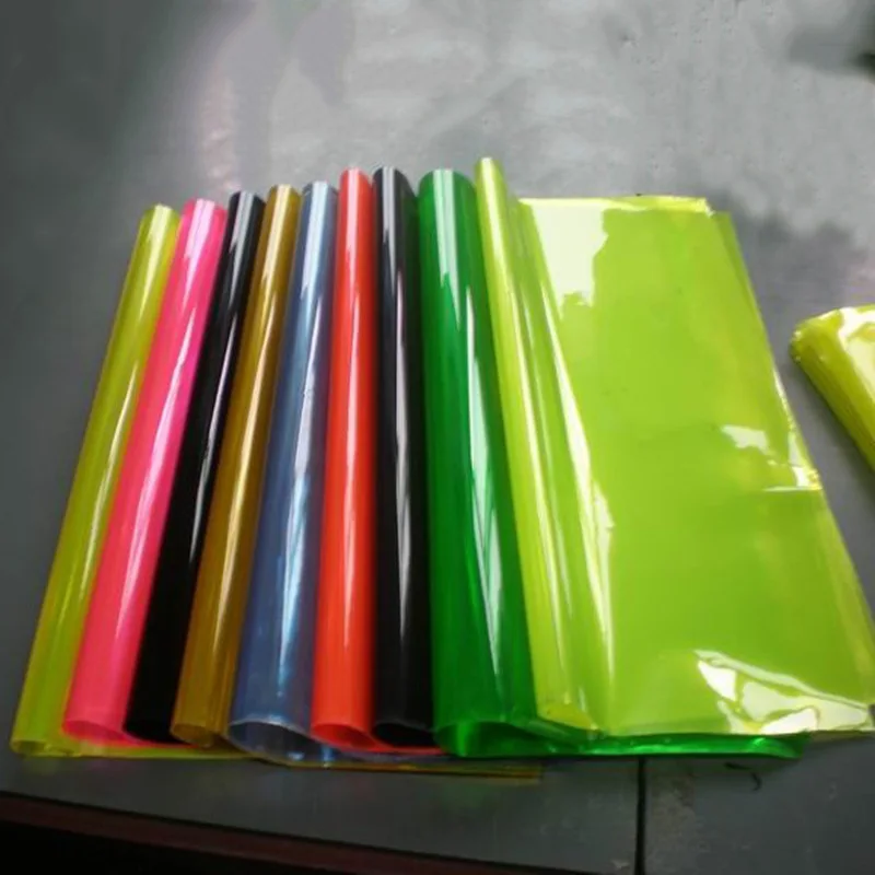 24c Prismatic PVC Reflective PVC Material Fluorescent Orange Film