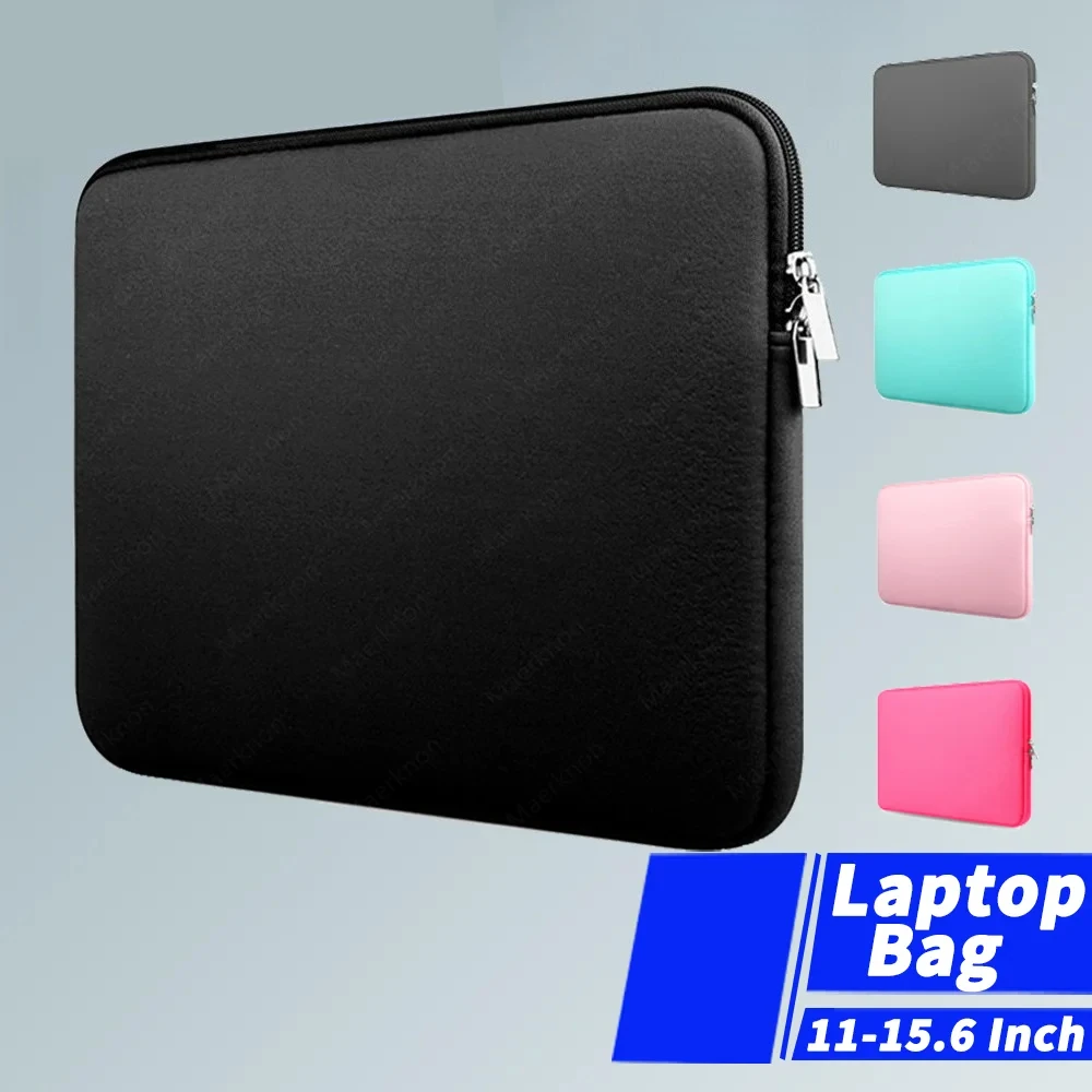 

11-15.6 Inch Laptop Bag Portable Laptop Case Soft Computer Bag For Xiaomi Hp Dell Lenovo PC Computer For Office Travel Business