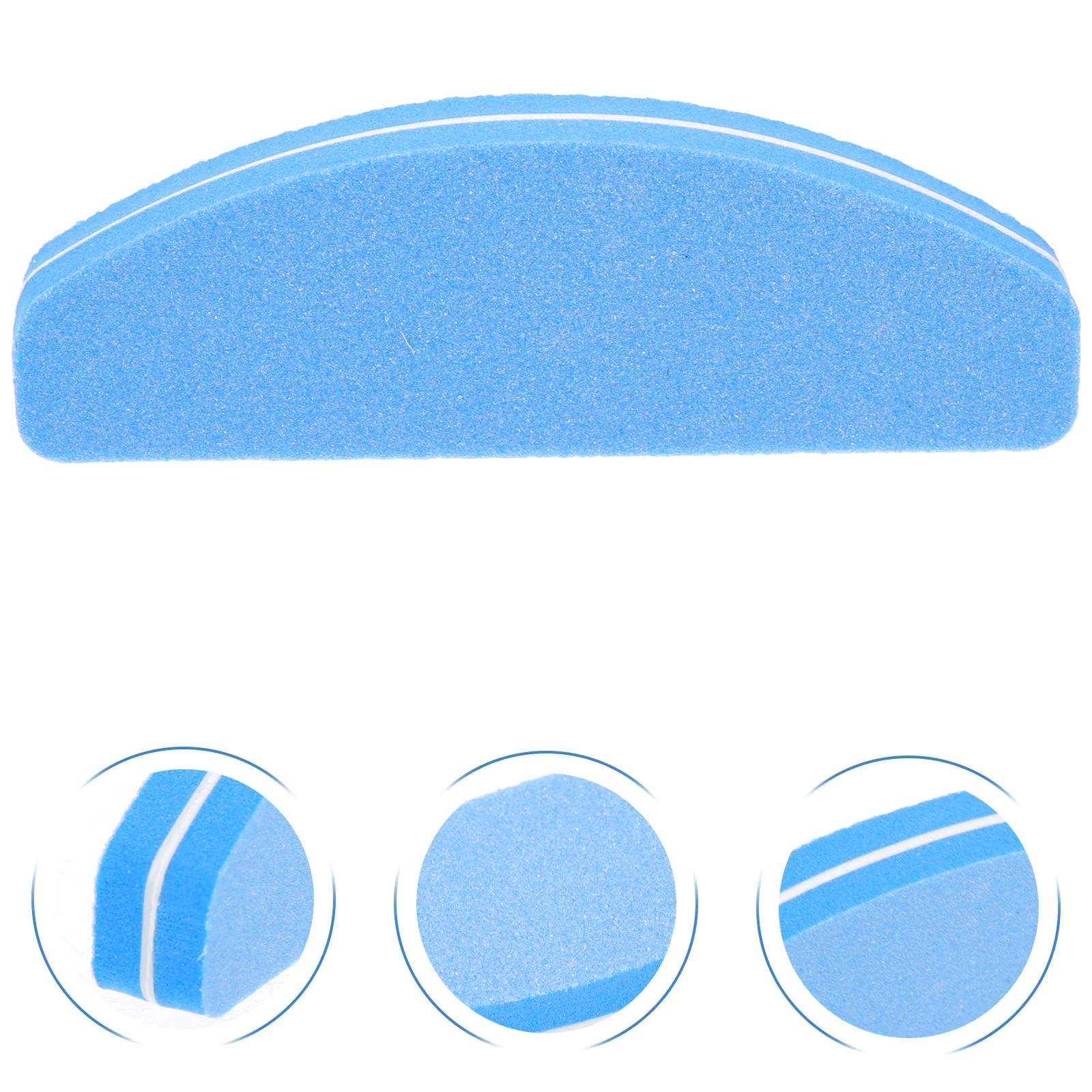 20Pcs Mini Sponge Nail Polishing Strips Professional Grooming Tools Acrylic Nails False Tips Long Service Life Easy Carry