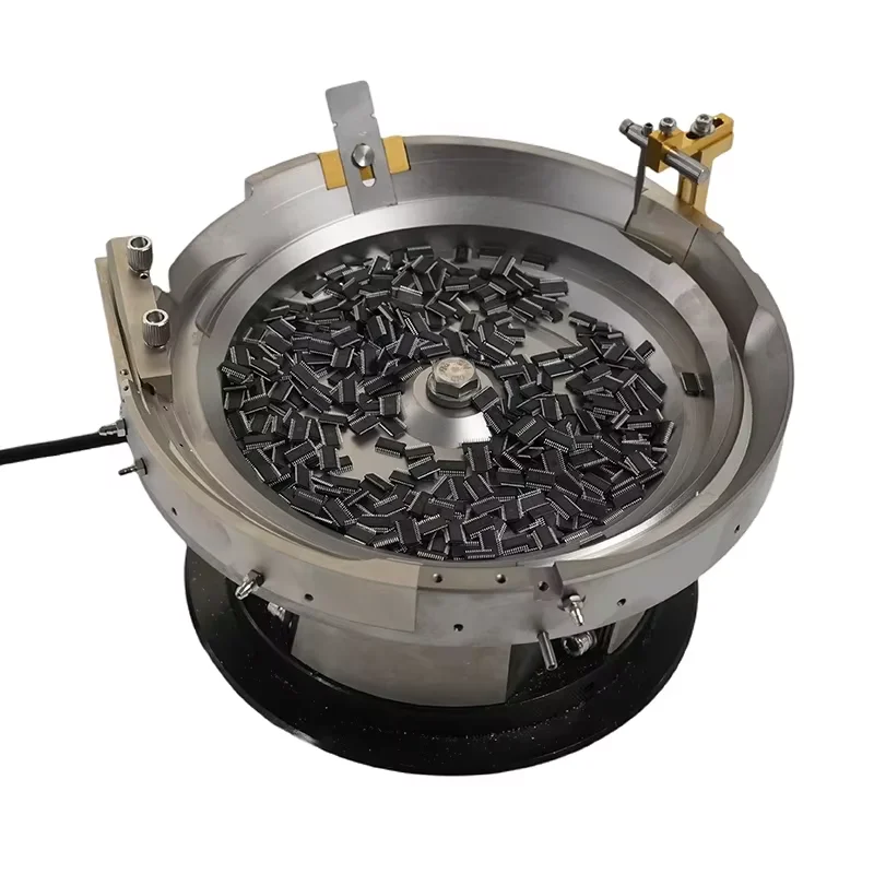 

Factory Price Wholesale Vibrating Bowl Feeder Automatic Vibratory Sorting System Led Vibrating Disk For Food & Beverage Shops