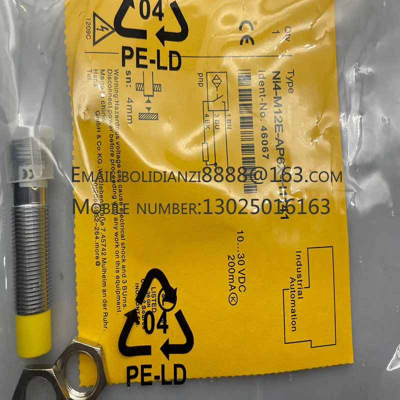

New stock proximity switch sensor with high quality NI4/BI2-M12-RN6X/AP6X/AN6X/AD4X-H1141