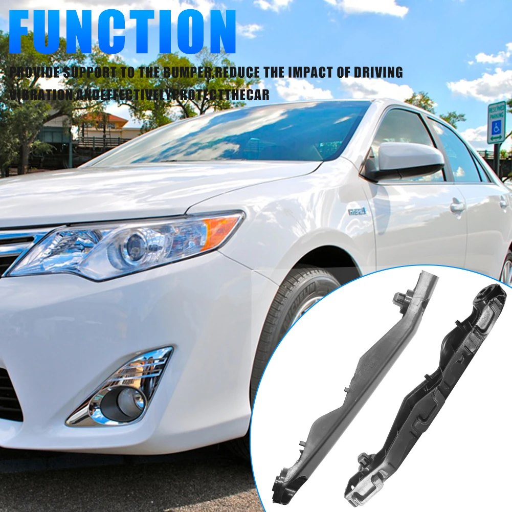 

5253506130 Car Pair Left Right Front Bumper Bracket Retainer Beam Mount Support Accessories For Toyota Camry 2012-2014