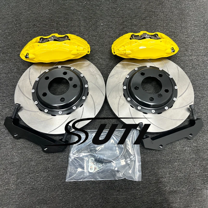 Custom OEM F50 F40 Big 4 Pot Brake Calipers Modified Front Rear 4 Piston Big Brake Kits Raptor F150 F250 F350 F450