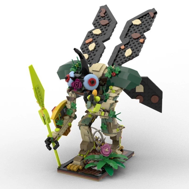 959pcs MOC Insect Warlord Monsters Brick Model Assembled Toys Creative Children's  Holiday Gifts