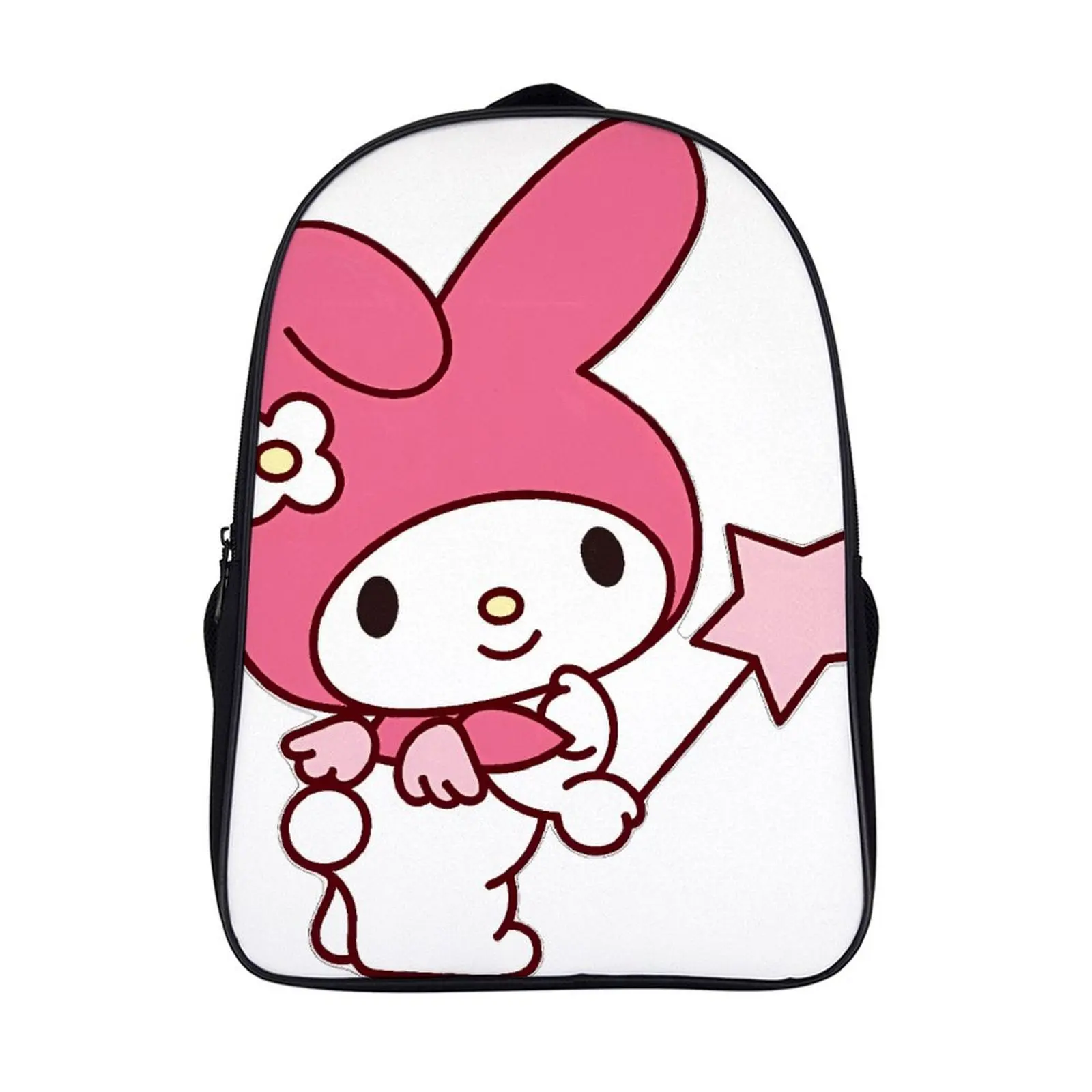 

Fashion Student's Backpack Cartoon Sanrio Melody School Bag 16 Inch 2 Compartment Backpack Student Schoolbag