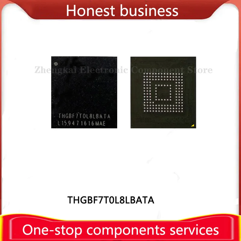 THGBF7T0L8LBATA 128G 100% Working 100% Quality UFS 128Gb BGA153 Chip Mobile Phone Hard Disk Memory Computer Storage THGBF7T0L8L