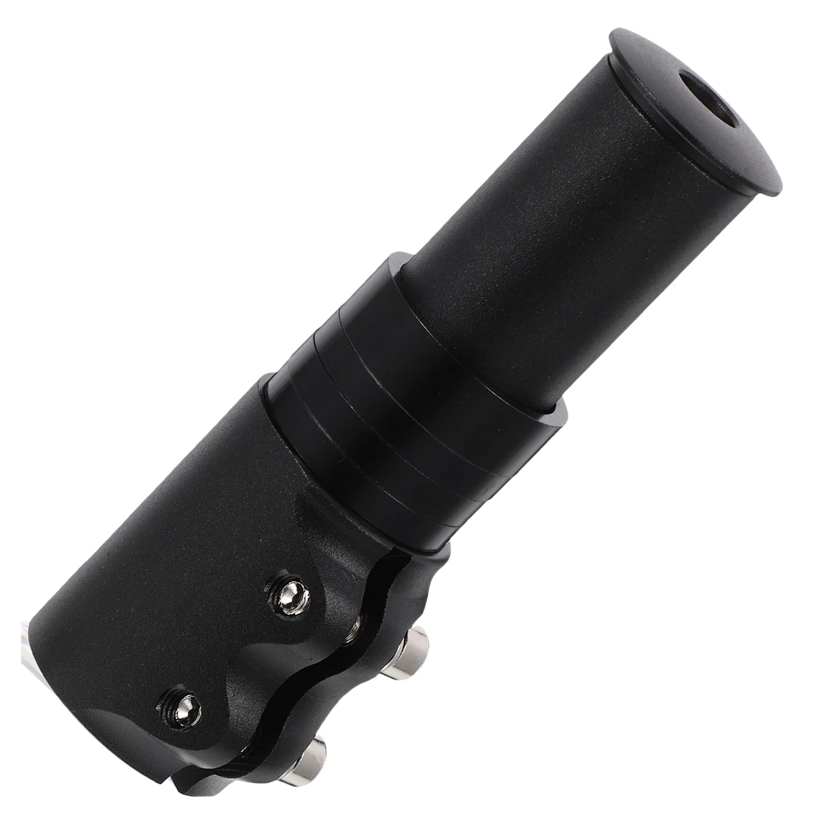 

Bike Fork Stem Extender Black Aluminum Alloy Durable Solid Structure Fork Raiser Stem Riser Handlebar Lift Handlebar Lift