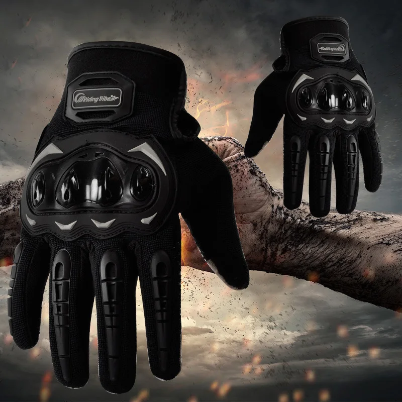 

Breathable Motorcycle Gloves Four Seasons Motorcyclist Gloves Touch Screen Accessories for Yamaha Lc135 Majesty 125 250 400 Mt03