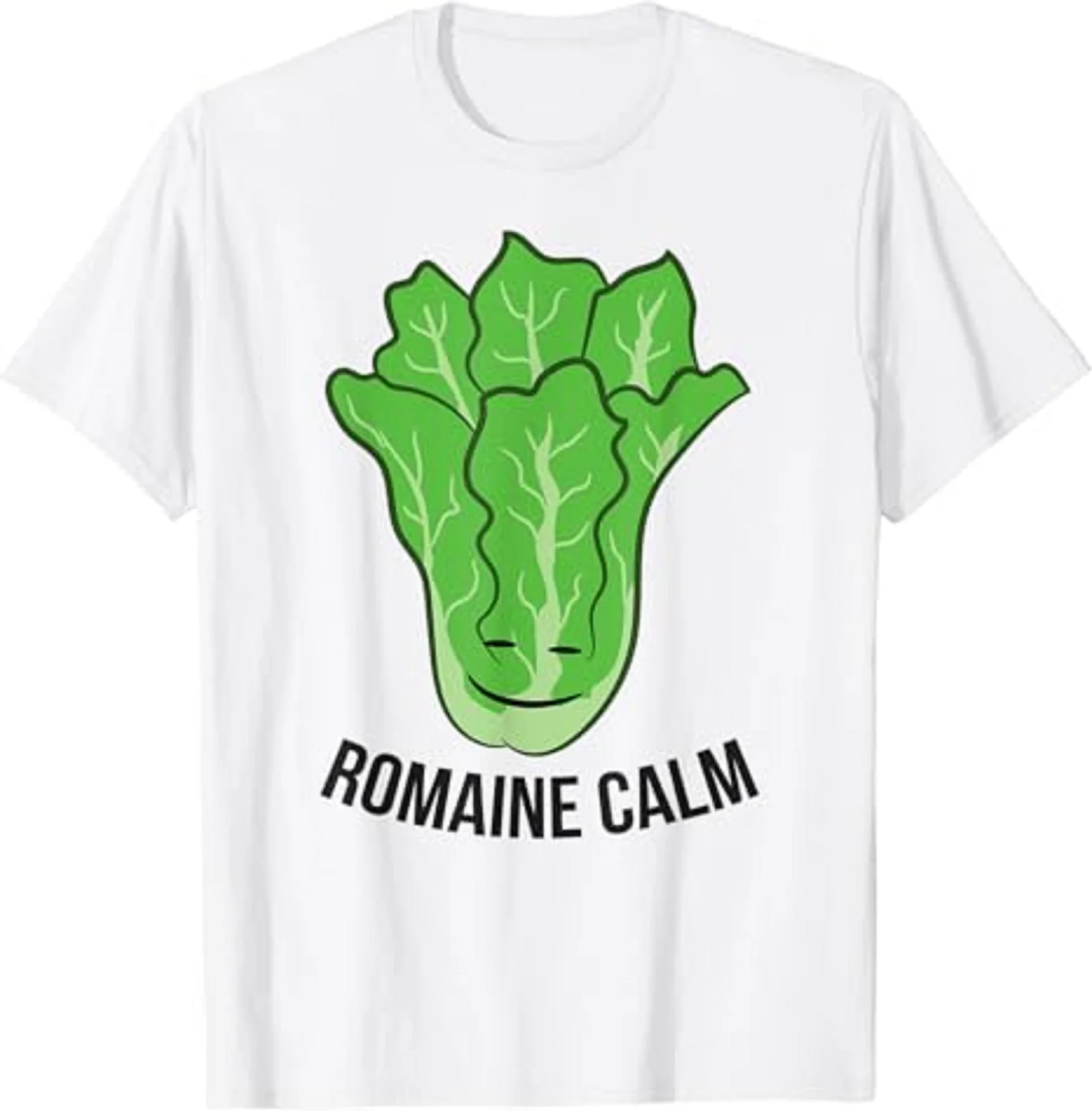 Romaine Calm Funny Vegetarian Romaine Unisex T-Shirt Size S-5XL