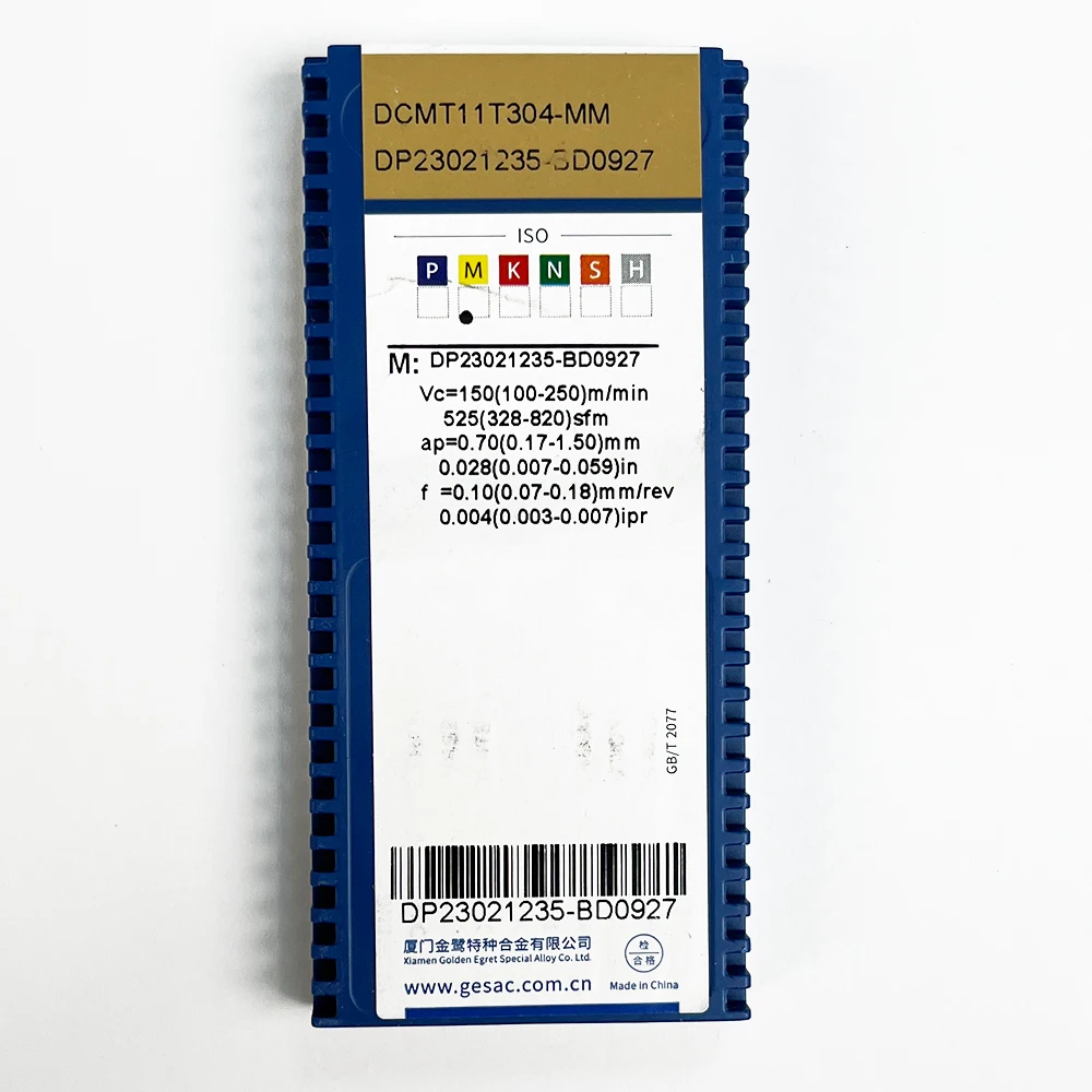 HUAZHICHUN DCMT11T304-MM GM1125 Высококачественный токарный инструмент для металла Твердосплавная пластина Фрезерная пластина с ЧПУ