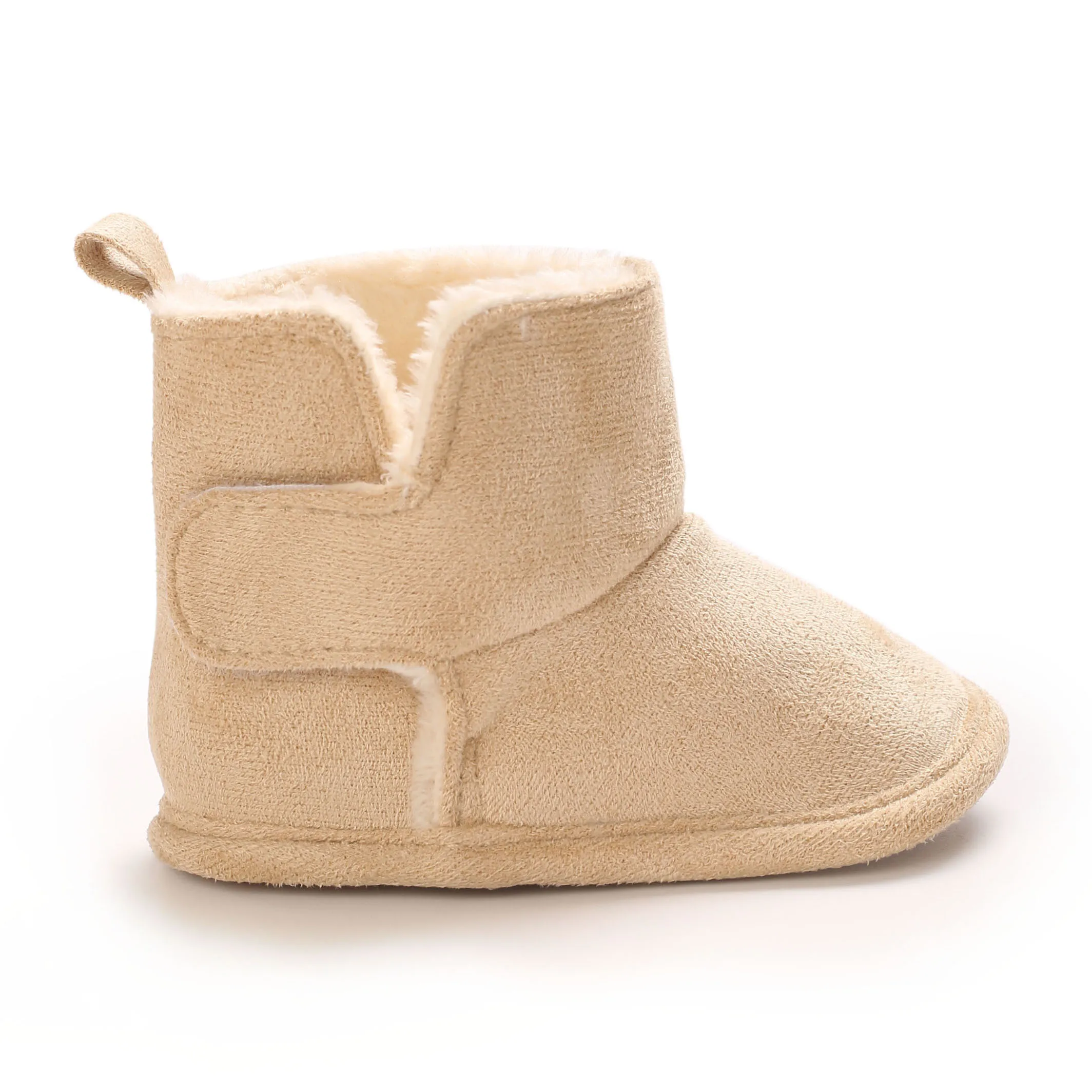 أحذية أطفال شتوية أحذية قطنية أحذية قطنية على الطراز القديم مع عزل قطيفة مضادة للانزلاق نعل ناعم أحذية مشي للأطفال سميكة #3