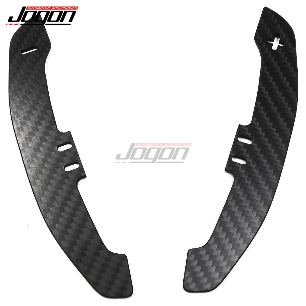 For Toyota Supra GR A90 J29 MK5 2019 2020 2021 2022 Carbon Fiber Magnetic Paddle Shifter Steering Wheel Paddle Extension Trim