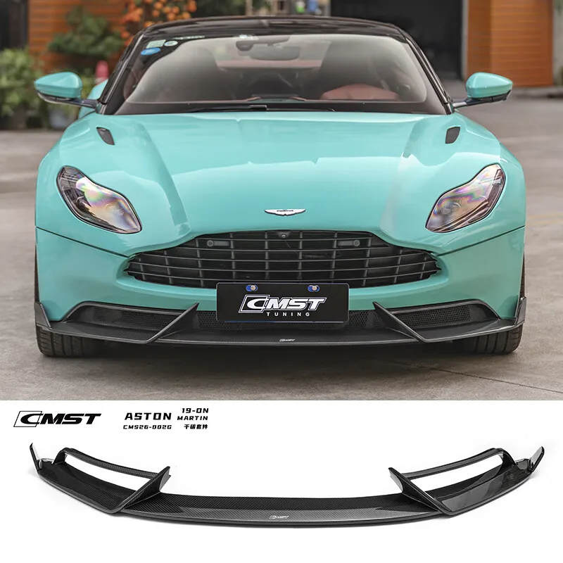 

For Aston Martin DB11 Dry Carbon Fiber Front Lip Auto Parts Body Kit CMST Style