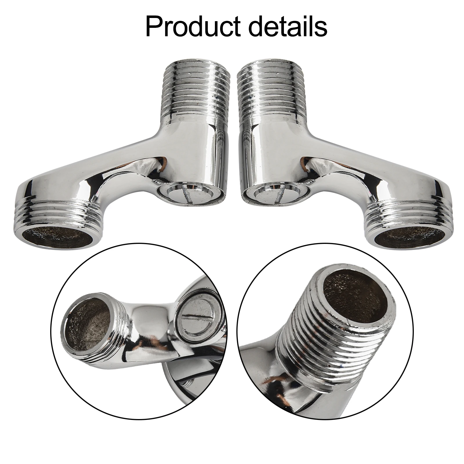 

Shower Replacement As The Picture Shows Shower Faucet Adapter Easy Installation G12 Thread Size High-Quality Material