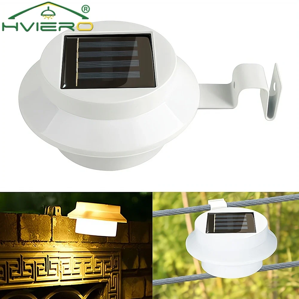 

Outdoor Garden Solar Night Light Corridor Wall Lamp Courtyard Fence LED Street for Lawn Villa Park Home Decoration Illumination