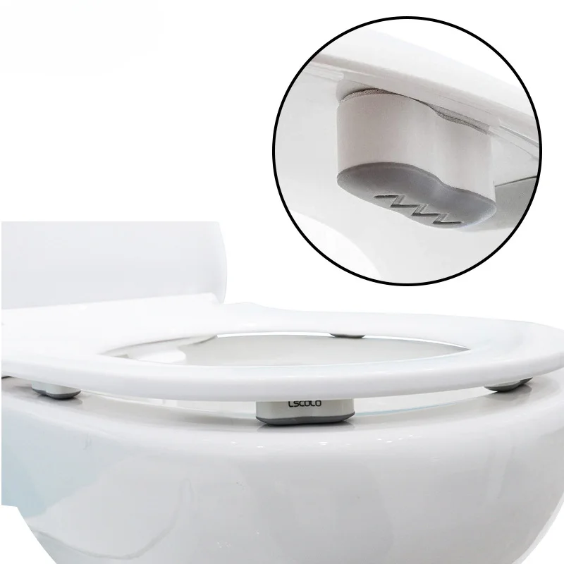 Toilet Cover Cushion Gasket Toilet Cover Raised Fittings Toilet Foot Pad Bathroom Accessories Bathroom Set