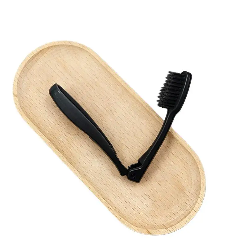 Travel Folding Toothbrush Foldable Compact Design for Camping Outdoor Hiking Portable Lightweight 1 Piece Easy Carry