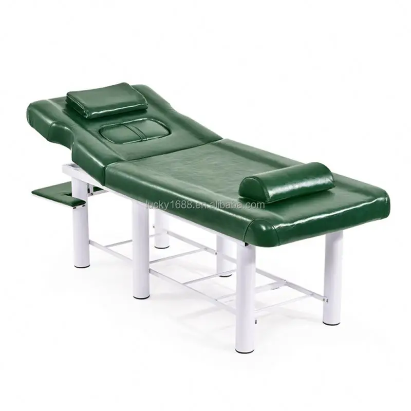 

Factory Wholesale Tattoo Lash Bed Body Massage Table Spa Beauty Salon with Chest Hole Design