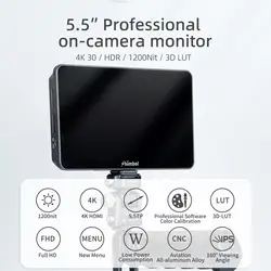 SHIMBOL M5 5.5 Inch 3D LUT Touch Screen 4K Monitor 1200nit High Brightness HDMI-compatible on DSLR Camera Field