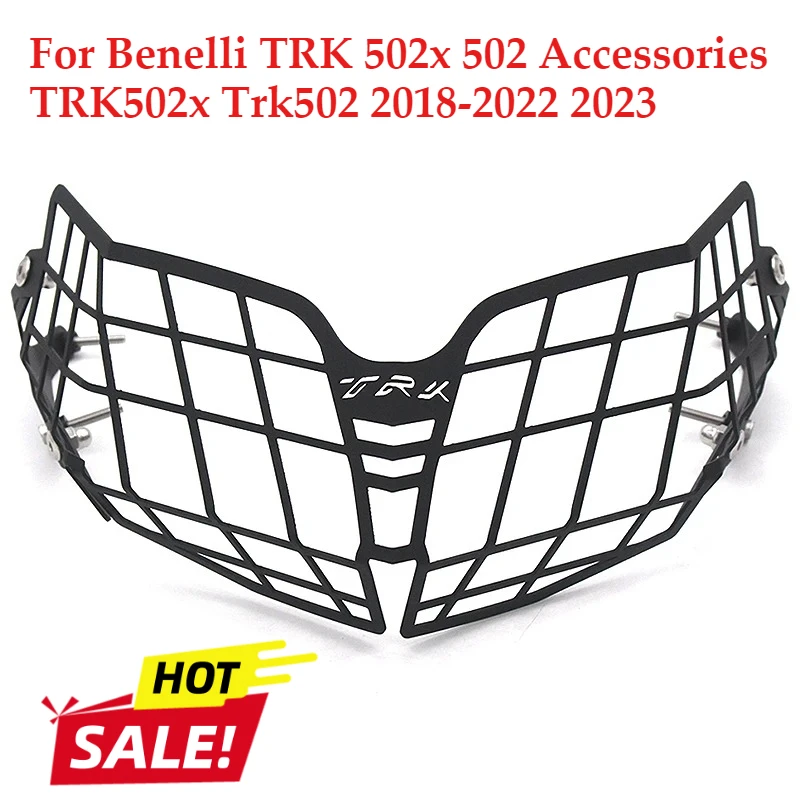 

Защитная решетка фары мотоцикла для Benelli TRK 502x 502 (2018-2022, 2023)