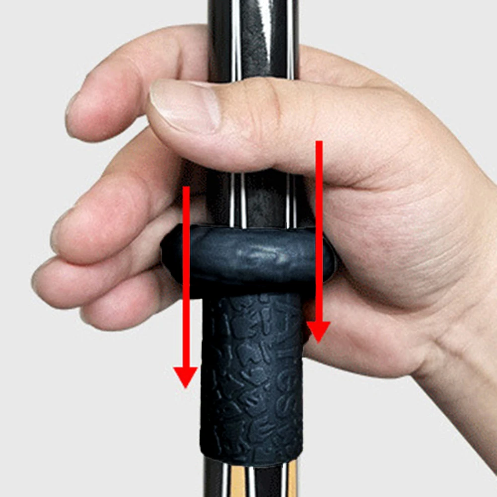1Pc Silicone Billiard Cue Grip Non-Slip Rubber Handle Sleeve Protector Anti-Sweat For Pool-Cues