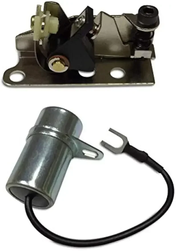 For 160-1183 Point & Condenser Ignition Kit Compatible with Onan Cummins John Deer Lawnmower Parts Fits for OEM 160-1183 312-024