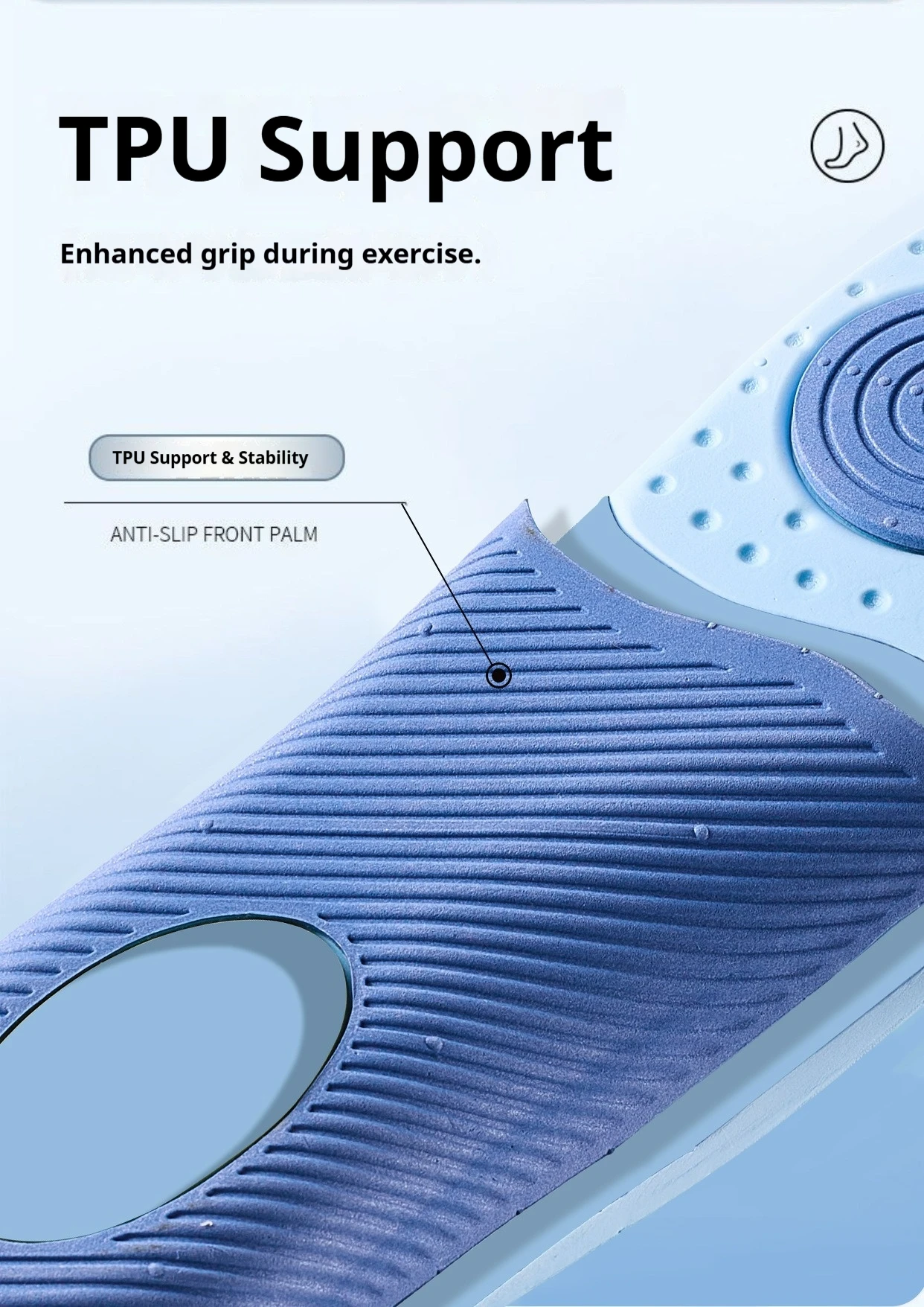 Neue 1 Paar Sport-Einlegesohlen für Schuhe, Damen und Herren, weiche, atmungsaktive, stoßdämpfende, gepolsterte Laufeinlagen für die Fußpflege – Detail 6