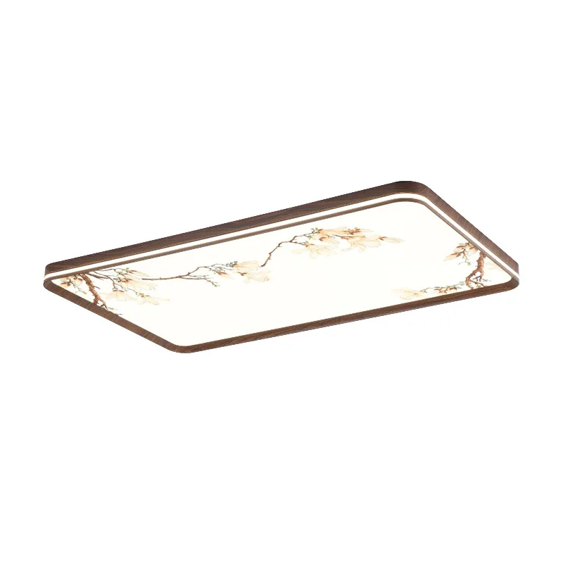 

Living room, ceiling lamp, new Chinese style, zen, study, dining room, walnut color