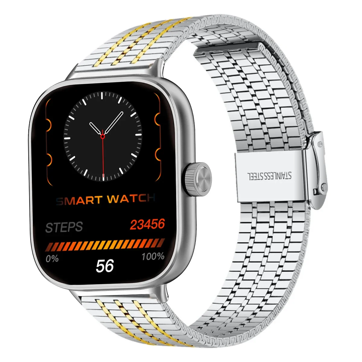 Edelstahlarmband für Redmi Watch 6 5 4 Metall-Ersatzarmband für Xiaomi MiBand 10/9/8 Pro Correa Band – Detail 3
