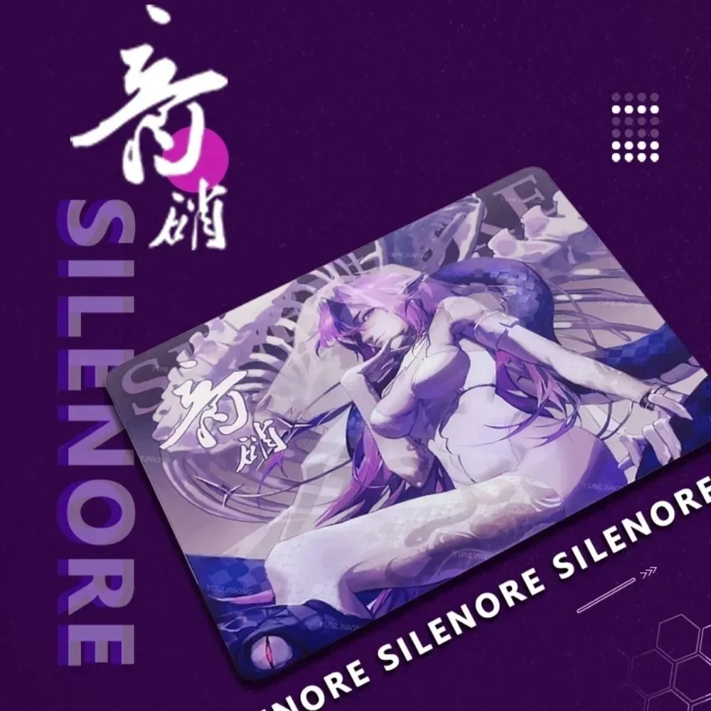 Yunlinking Silenore Glass Mouse pad High quality Ultrathin Waterproof Smooth E-sports Gamer Mousepad Custom Gaming Accessories