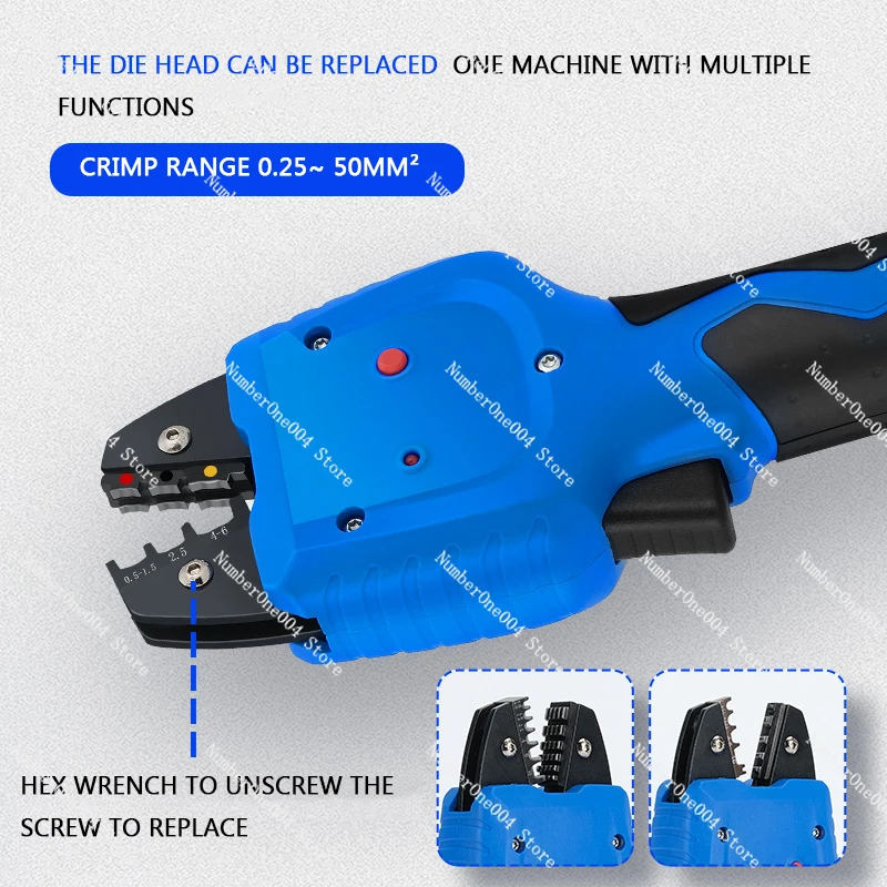 Electric hydraulic pliers terminal crimping pliers electric crimping pliers ZC-B50KM cable crimping device