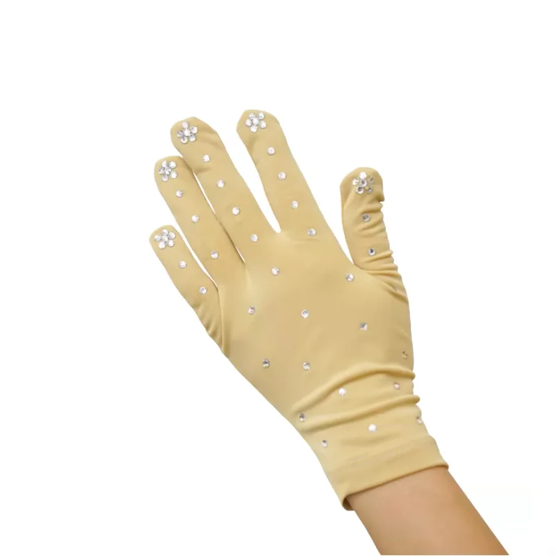 Figure Skating Girls Adult Hot Diamond Magic Anti slip Performance Gloves