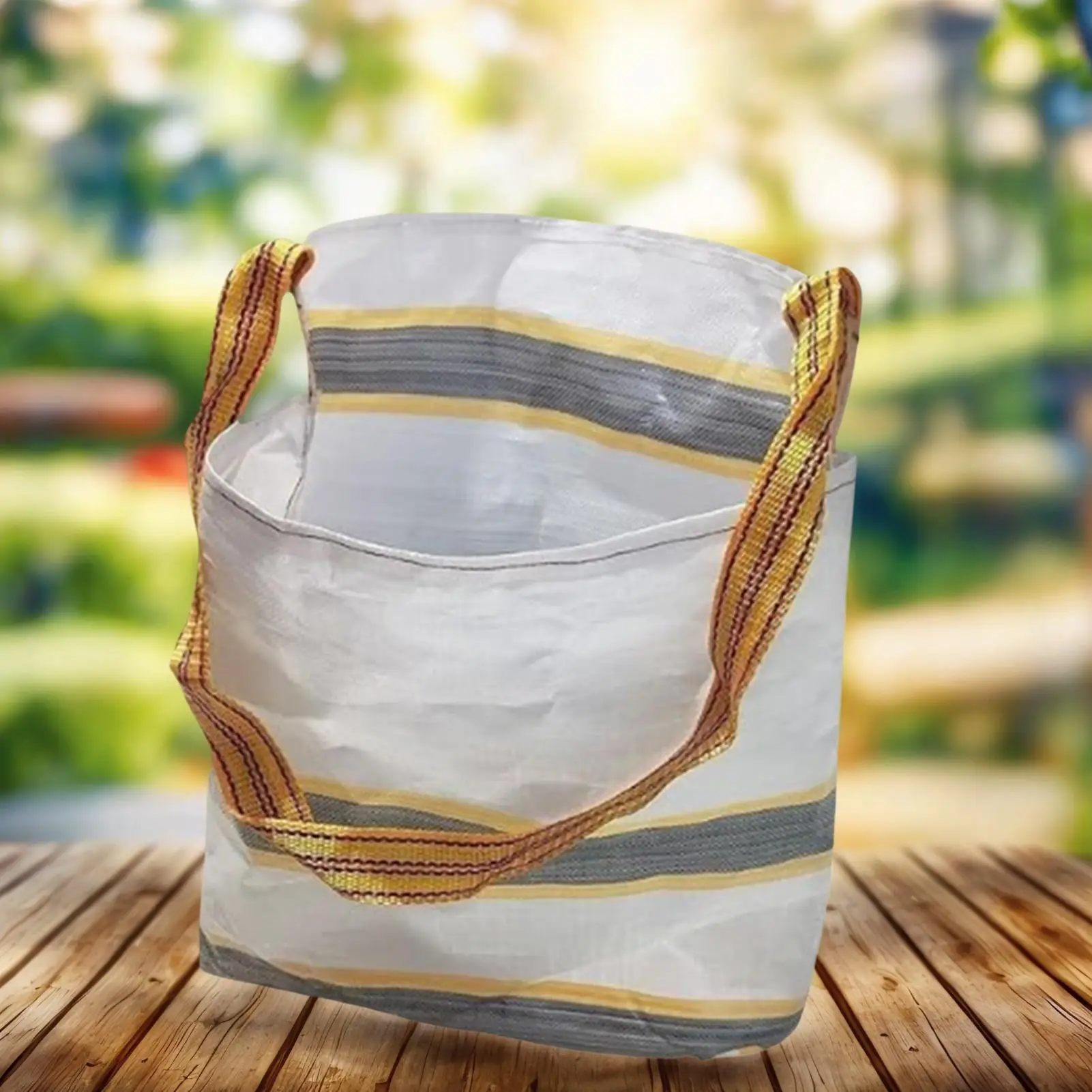 Waterproof Fruit Picking Bag, Portable Apron with Shoulder Strap for Gardening, Farm Orchard Berry Mushroom Hunting