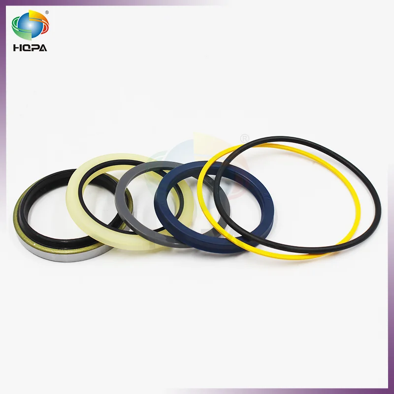 YR01V00015R100 DOZER CYLINDER PISTON ROD SEAL KIT FOR KOBELCO HEAVY EQUIPMENT  70SR, SK80CS, 80MSR CYLINDER ASSY, DOZER