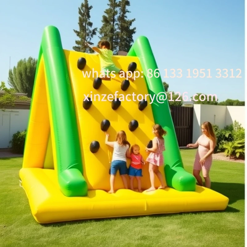 Inflatable Water Slide Rock Climbing Children's Park Million Ball Pool Toys Water Playground Triangle Slide