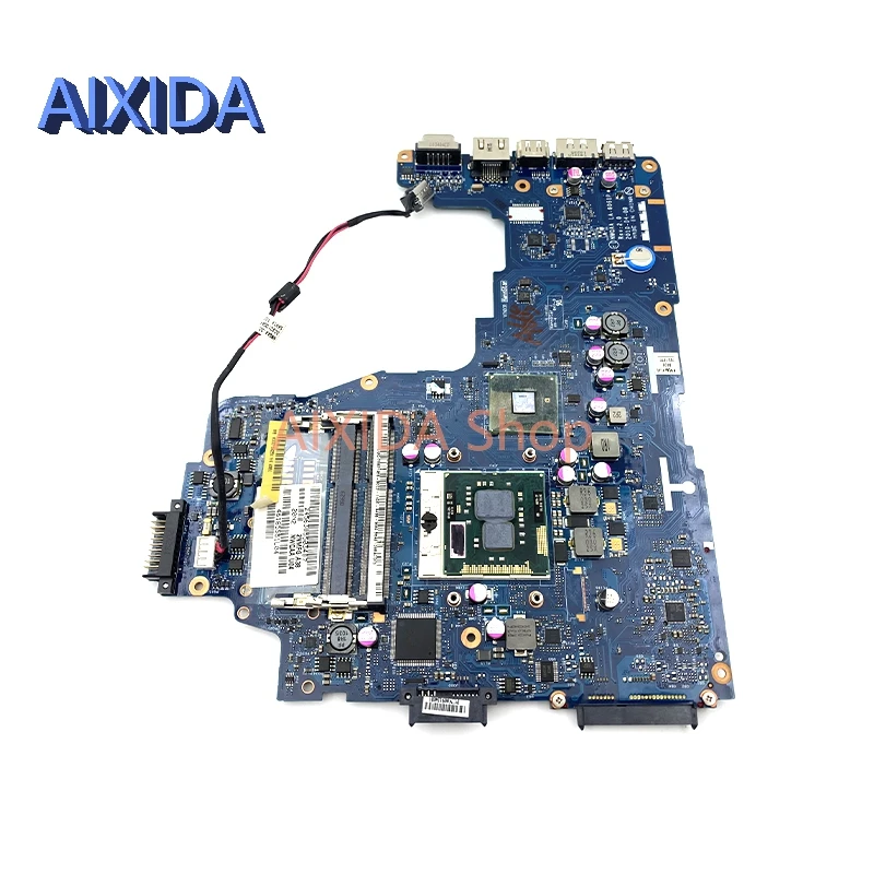 Imagem -04 - Aixida-placa-mãe Portátil para Toshiba Satellite Cpu Livre Nwqaa La6061p K000104270 K000104250 A660 A665 Hm55 Ddr3