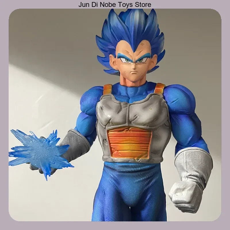 

33cm Dragon Ball Super Saiyan Blue Vegeta Standing Pose Anime Figure Statue Collectible Desktop Decoration Toy