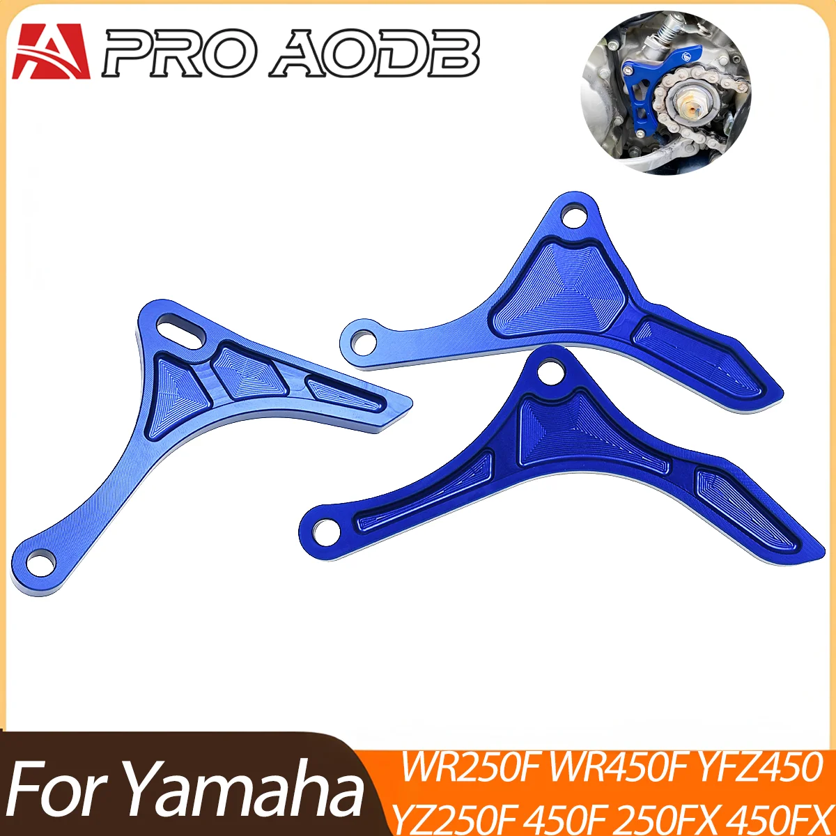CNC Aluminum Engine Case Saver Protector Cover for Yamaha YZ250F YZ450F WR250F WR450F Dirt Bike Engine Guard Replacement Parts