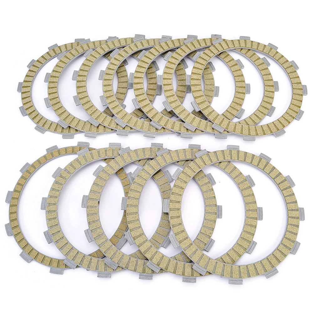 

13088-1131 13088-1140 Clutch Kit Steel & Friction Plates For Kawasaki Ninja ZX-12R ZX1200-A1H 2000