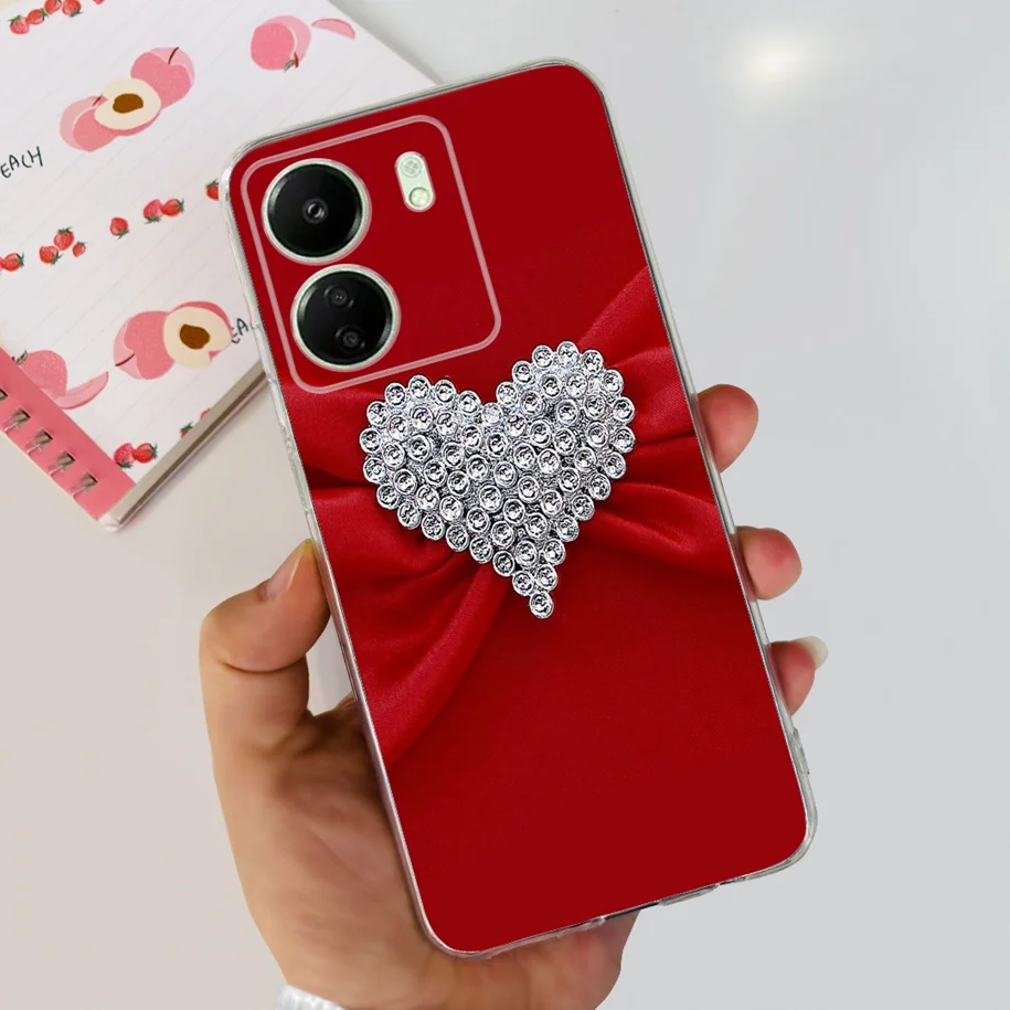 شفاف سيليكون لينة غطاء هاتف من البولي يوريثان ، واقية الوفير ، زهرة فوندا ، شاومي بوكو C65 ، مي بوكو C65 #2