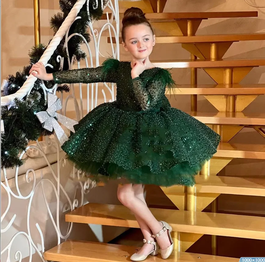 save green dress The Phoebe Dress main image 1