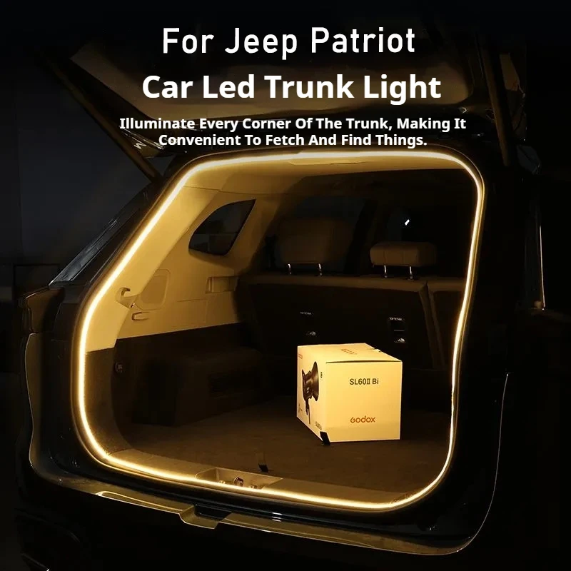 

Rear Trunk LED Light Bar Strips Trunk Interior Decorative Lamp Strip Fit for Jeep Patriot Auto Interior Accessories