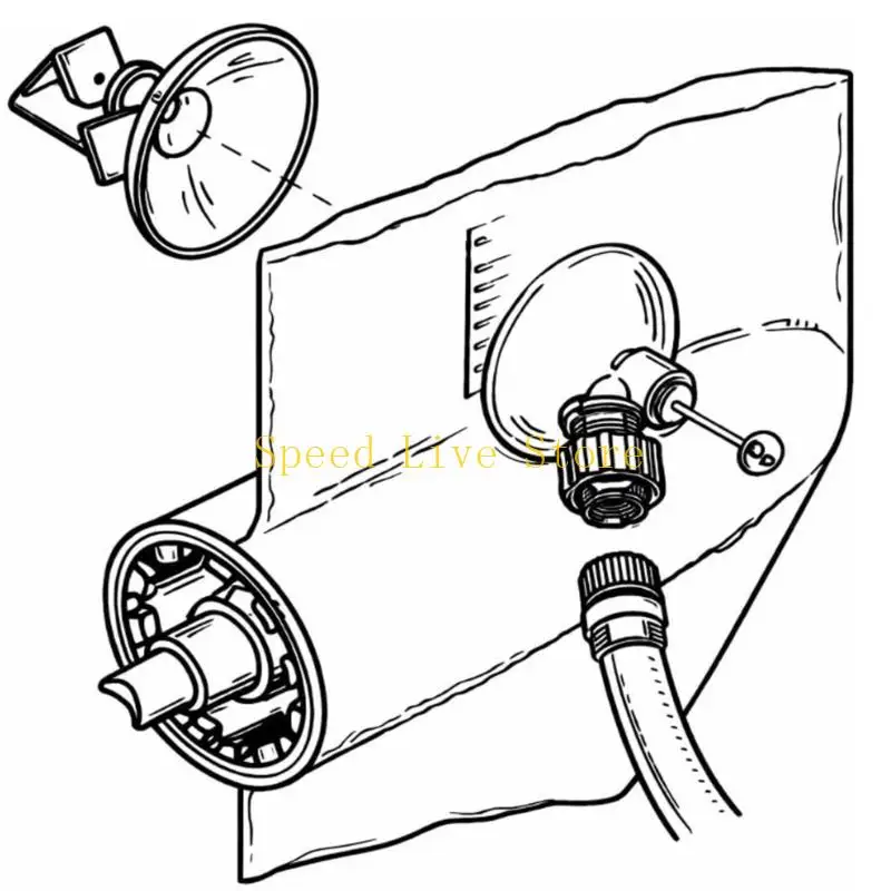 547C Boat Engine Maintenance Tool Motor Muffs For Effective Salt Removal And Overheat Prevention